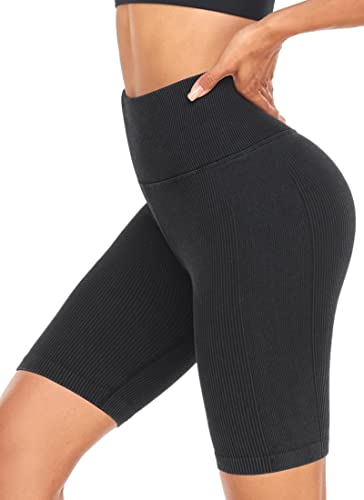 FULLSOFT Jogginghose für Damen, hohe Taille, mit Kordelzug, für Yoga, Workout, Lounge, Leggings mit Taschen - Schwarz - Klein von FULLSOFT