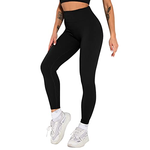 FUPODD Sport Leggings Leggings Damen High Waist Blickdicht Nahtlos Po Push-Up Hose Sport Leggings Booty Scrunch Yogahose Jersey Curvy Große Größen Fitnesshose mit Elastischer Bund Langgrösse FUPODD Sport Leggings Leggings Damen High Waist Blickdicht Nahtlos Po Push-Up Hose Sport Leggings Booty Scrunch Yogahose Jersey Curvy Große Größen Fitnesshose mit Elastischer Bund Langgrösse von FUPODD