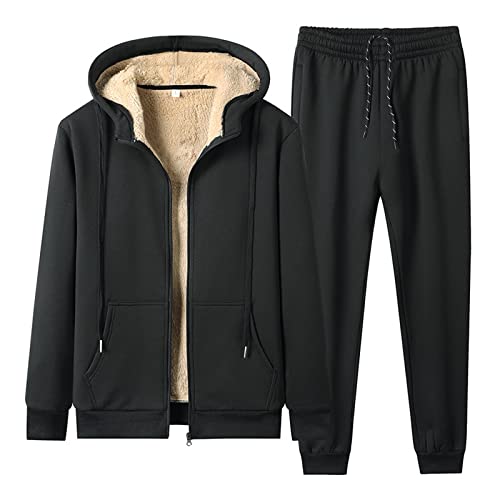 Jogginganzug Herren Warm Winter GefüTterte Daunenmantel Monochromer Freizeitanzug Joggingsuit Aus Hosenanzug Jogging HosenanzüGe 2 Teilig Sportanzug Sportlich Joggingsuit Aus Baumwolle GefüTterte Jogginganzug Herren Warm Winter GefüTterte Daunenmantel Monochromer Freizeitanzug Joggingsuit Aus Hosenanzug Jogging HosenanzüGe 2 Teilig Sportanzug Sportlich Joggingsuit Aus Baumwolle GefüTterte von FUPODD