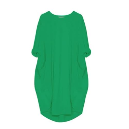 Kleider Damen Sommer Knielang Sommerkleid Damen Elegant Langarm Sommerkleider Frauen Leicht Und Luftig Musselin Kleider Mit Ärmeln Locker Damenkleider Mit Taschen Ballonkleid Mit Taschen Kleider Damen Sommer Knielang Sommerkleid Damen Elegant Langarm Sommerkleider Frauen Leicht Und Luftig Musselin Kleider Mit Ärmeln Locker Damenkleider Mit Taschen Ballonkleid Mit Taschen von FUPODD
