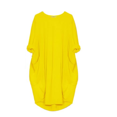 Kleider Damen Sommer Knielang Sommerkleid Damen Elegant Langarm Sommerkleider Frauen Leicht Und Luftig Musselin Kleider Mit Ärmeln Locker Damenkleider Mit Taschen Ballonkleid Mit Taschen Kleider Damen Sommer Knielang Sommerkleid Damen Elegant Langarm Sommerkleider Frauen Leicht Und Luftig Musselin Kleider Mit Ärmeln Locker Damenkleider Mit Taschen Ballonkleid Mit Taschen von FUPODD