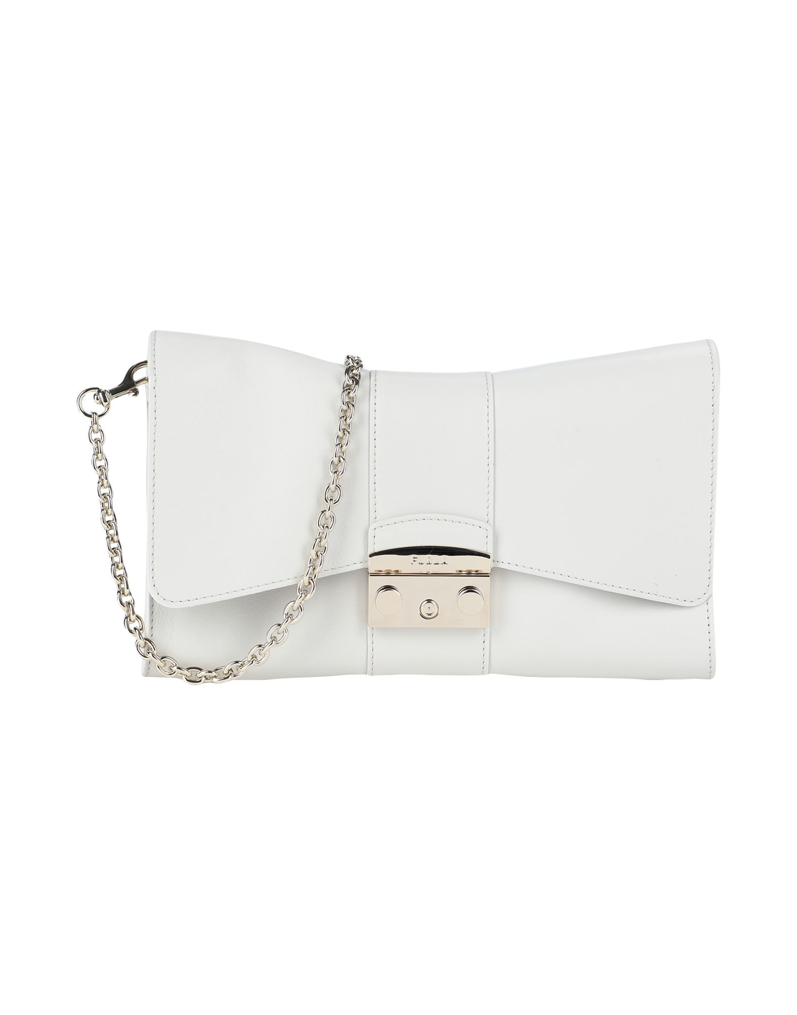 FURLA Schultertasche Damen Off white von FURLA