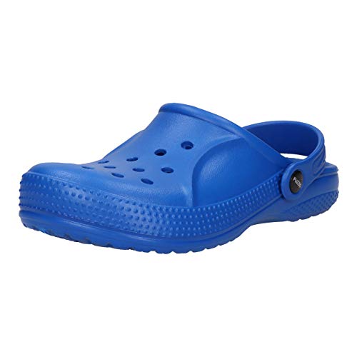 FUZZIO Kinder Kalutki Eva Clogs Latschen (Blau, 24 EU) von FUZZIO