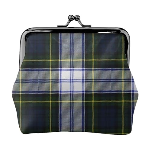 Geldbörse, Geldbörsen, Geldbörse, Kleingeldbeutel, Mini-Geldbörsen für Damen und Mädchen, Gordon-Kleid, Tartan-Karomuster von FUkker