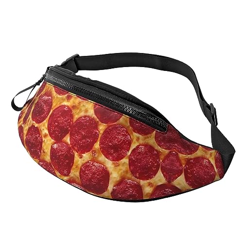 Fanny Packs Animierte Pizza-Hüfttasche, Hüfttasche für Laufen, Wandern und Reisen, Damen und Herren von FWJZDSP