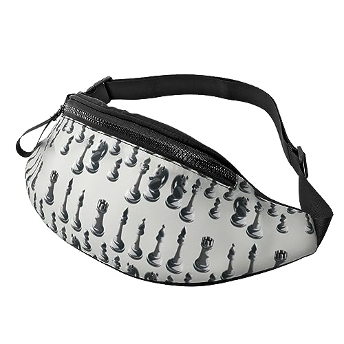 Fanny Packs Schachliebhaber-Hüfttasche, Hüfttasche für Laufen, Wandern und Reisen, Damen und Herren von FWJZDSP