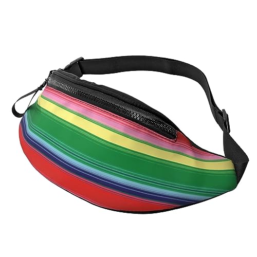 Fanny Packs Serape Print Hüfttasche Hüfttasche für Laufen, Wandern und Reisen, Damen und Herren von FWJZDSP