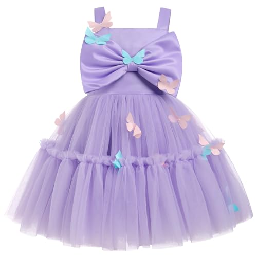 FYMNSI Baby M�dchen Geburtstag Partykleid Taufkleid Prinzessin T�llkleid Blumenm�dchen Schmetterling Festlich Festkleid Hochzeit Brautjungfer Formal Abendkleid Fotoshooting Sommerkleid Violett 3-4J FYMNSI Baby M�dchen Geburtstag Partykleid Taufkleid Prinzessin T�llkleid Blumenm�dchen Schmetterling Festlich Festkleid Hochzeit Brautjungfer Formal Abendkleid Fotoshooting Sommerkleid Violett 3-4J von FYMNSI