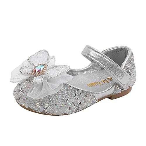 Prinzessin Einzelne Schuhe Festlich Ballerina Kinder Schuhe Loafers Schuhe MäDchen Party Hochzeitsschuhe Glitzer Kristall Prinzessin Schuhe von FaLkin