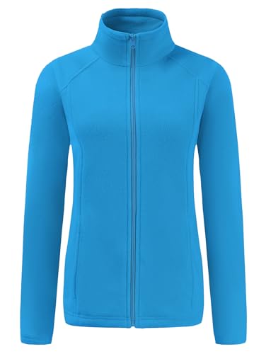 Fabugi Leichte Fleecejacke für Damen, Blau, M Fabugi Leichte Fleecejacke für Damen, Blau, M von Fabugi
