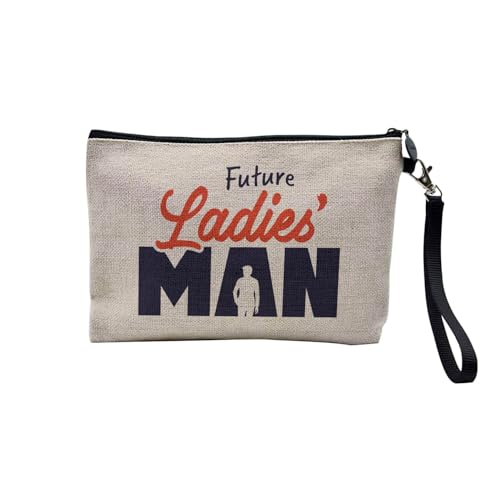 Tasche aus Leinen – Future Ladies' Man Love Attractive – Kosmetiktasche aus Leinen in Leinenoptik – Geldbörse – 15 x 10 cm, leinen, 23.5 x 15 cm, Kosmetiktasche Tasche aus Leinen – Future Ladies' Man Love Attractive – Kosmetiktasche aus Leinen in Leinenoptik – Geldbörse – 15 x 10 cm, leinen, 23.5 x 15 cm, Kosmetiktasche von Fabulous