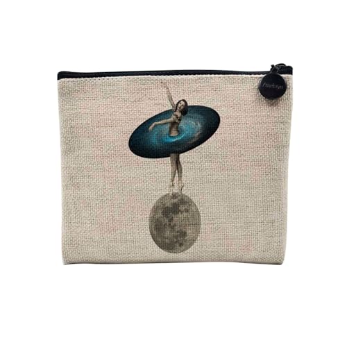 Tasche aus Leinen – Kollektion Creation Surrealistische Collage Art Surrealismus Skulptur Humor Ästhetik – Kosmetiktasche aus Leinen in Leinenoptik – Kulturbeutel – Geldbörse, Ballett, 15 x 10 cm, Tasche aus Leinen – Kollektion Creation Surrealistische Collage Art Surrealismus Skulptur Humor Ästhetik – Kosmetiktasche aus Leinen in Leinenoptik – Kulturbeutel – Geldbörse, Ballett, 15 x 10 cm, von Fabulous