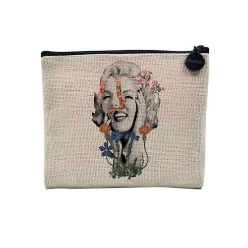 Tasche aus Leinen – Kollektion Creation Surrealistische Collage Art Surrealismus Skulptur Humor Ästhetik – Kosmetiktasche aus Leinen in Leinenoptik – Kulturbeutel – Geldbörse, Marilyn, 15 x 10 cm, Tasche aus Leinen – Kollektion Creation Surrealistische Collage Art Surrealismus Skulptur Humor Ästhetik – Kosmetiktasche aus Leinen in Leinenoptik – Kulturbeutel – Geldbörse, Marilyn, 15 x 10 cm, von Fabulous