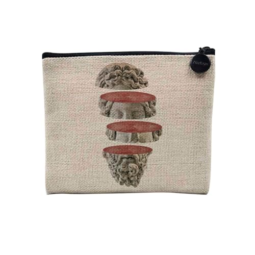 Tasche aus Leinen – Kollektion Creation Surrealistische Collage Art Surrealismus Skulptur Humor Ästhetik – Kosmetiktasche aus Leinen in Leinenoptik – Kulturbeutel – Geldbörse, Skulptur Kopf, 15 x 10 Tasche aus Leinen – Kollektion Creation Surrealistische Collage Art Surrealismus Skulptur Humor Ästhetik – Kosmetiktasche aus Leinen in Leinenoptik – Kulturbeutel – Geldbörse, Skulptur Kopf, 15 x 10 von Fabulous