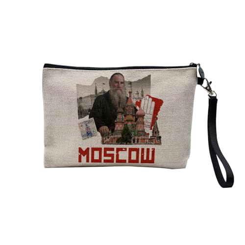 Tasche aus Leinen – Kollektion Städte der Welt Stil Collage Postkarte Vintage Reise Tourismus Retro – Kosmetiktasche aus Leinen in Leinenoptik – Kulturbeutel – Geldbörse, Moscow 1, 23.5 x 15 cm, Tasche aus Leinen – Kollektion Städte der Welt Stil Collage Postkarte Vintage Reise Tourismus Retro – Kosmetiktasche aus Leinen in Leinenoptik – Kulturbeutel – Geldbörse, Moscow 1, 23.5 x 15 cm, von Fabulous