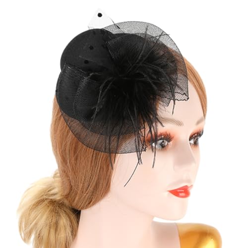 FackLOxc Haarnadeln in Hutform im Stil der 1920er-Jahre, Braut-Haarspange, Garn, Hut, Kopfschmuck, Haarspange für Hochzeit FackLOxc Haarnadeln in Hutform im Stil der 1920er-Jahre, Braut-Haarspange, Garn, Hut, Kopfschmuck, Haarspange für Hochzeit von FackLOxc