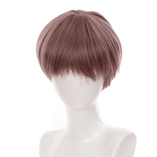 Natürliches, vielseitiges Haarteil, Toupet, kurzes Haar, für den ganzen Kopf, für den täglichen Gebrauch, Cosplay, lockiges, buntes Haar, Fotografie-Requisiten Natürliches, vielseitiges Haarteil, Toupet, kurzes Haar, für den ganzen Kopf, für den täglichen Gebrauch, Cosplay, lockiges, buntes Haar, Fotografie-Requisiten von FackLOxc