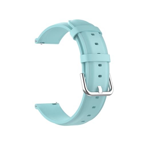 Factorys Leder Uhrenarmbänder Kompatibel mit LG G Watch W110 Armband für Damen Herren, 22mm Uhrenarmband Smart Watch Lederarmband für LG G Watch W110 von Factorys