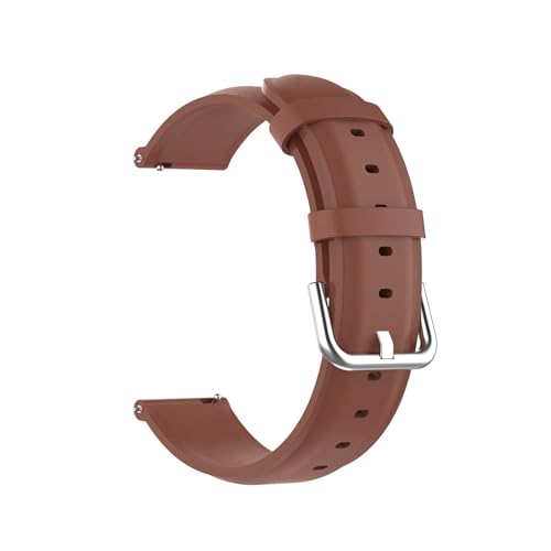 Factorys Leder Uhrenarmbänder Kompatibel mit OnePlus Watch 2 / Watch 1 Armband für Damen Herren, 22mm Uhrenarmband Smart Watch Lederarmband für OnePlus Watch 2 / Watch 1 von Factorys