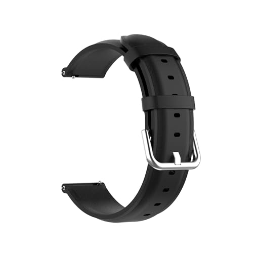 Factorys Leder Uhrenarmbänder Kompatibel mit Xiaomi Watch S1 / Watch S1 Active Armband für Damen Herren, 22mm Uhrenarmband Smart Watch Lederarmband für Xiaomi Watch S1 / Watch S1 Active von Factorys