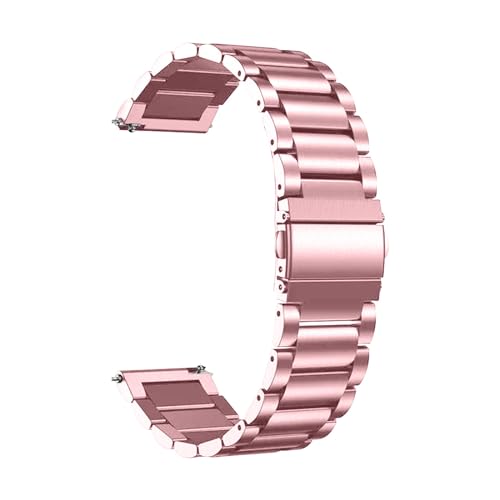 Factorys Metall Armband Kompatibel mit Nerunsa P66D Smartwatch für Herren Damen, Edelstahl Ersatzarmband Uhrenarmband für Nerunsa P66D Smartwatch von Factorys