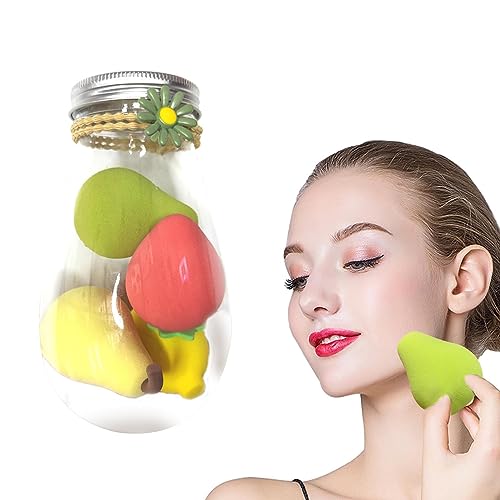 Gesichts-Make-up-Mixer | Mehrfarbige Make-up-Mixer und Schwämme | Wonder Blender Beauty Make-up-Schwämme für das Gesicht für Flüssigkeiten, Puder und für Mädchen und Frauen von Facynde