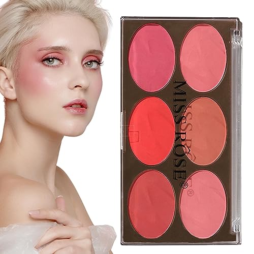 Make-up-Palette für Frauen,Langanhaltende korrigierende Konturcreme 3 in 1 | Gesichts-Camouflage-Konturpalette, korrigierende Konturcreme, Concealer-Palette, 6 Farben, wasserfest, für Frauen von Facynde