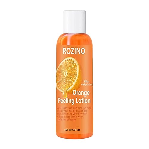 Orangenpeeling für das Gesicht | 100 ml Körperpflege - Orangen-Peeling-Gel, hautweiße Produkte, Körperpflege für Damen und Herren von Facynde