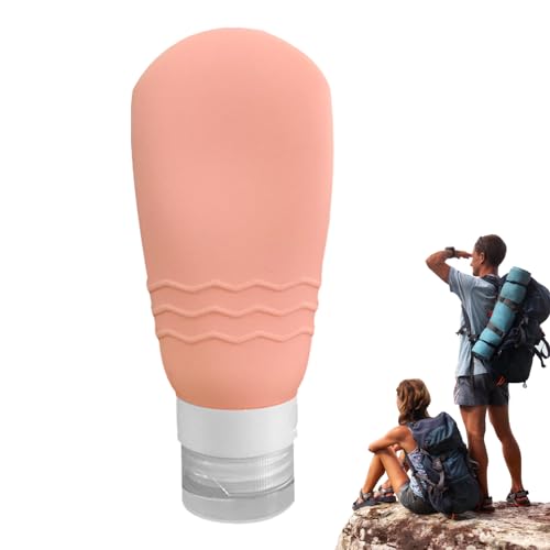 Silikonflaschen in Reisegröße | Nachfüllbare Silikonflaschen für unterwegs - Toilettenartikel-Organisationsprodukte für Shampoo, Gesichtsreiniger, Duschgel, Handcreme von Facynde