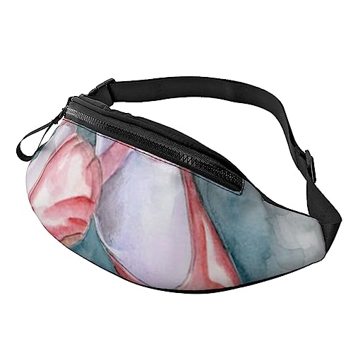 Gürteltasche aus Bambus, mit verstellbarem Gürtel für Männer und Frauen, Sport, Laufen, Wandern, Joggen, Balletttänzerin, Einheitsgröße von Faduni