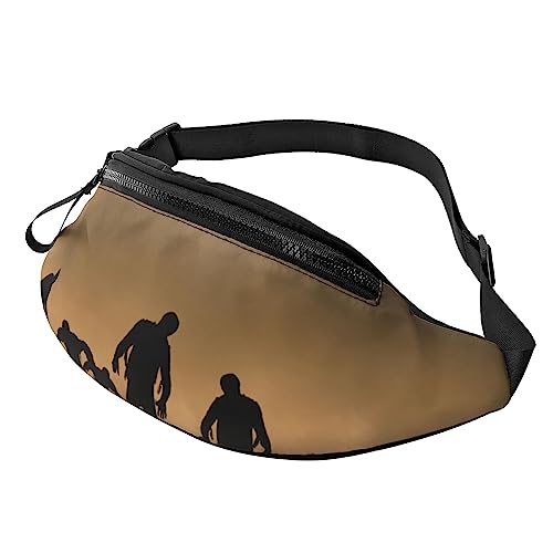 Viele Zombie-Gürteltasche, Bauchtasche, Bauchtasche mit verstellbarem Gürtel für Männer und Frauen, Sport, Laufen, Wandern, Joggen, Viele Zombie, Einheitsgröße von Faduni