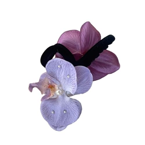 Elegante Blumen-Haarnadel, eleganter und praktischer Haarschmuck, moderner Kopfschmuck, Clip für Damen, Haarspangen, Accessoires, heben Sie sich von den ab von Fahoujs