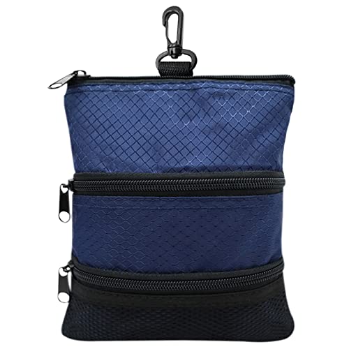 Golftasche mit Ausrüstungsclip für Herren und Damen, leicht, mehrere Taschen, Haken an Tasche, Golftasche, Golftasche, Handtasche, Golfballtasche, Gürteltasche, Golftasche von Fahoujs