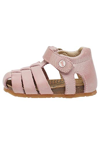 Falcotto ALBY-Halboffene Ledersandalen, Rosa 18 von Falcotto