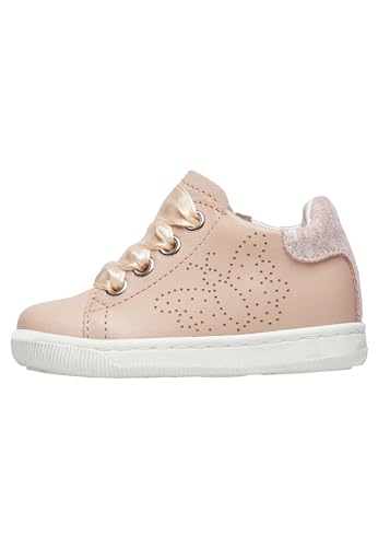 Falcotto Jungen Mädchen Pharo Zip Krippenschuh, Puder Pink, 18 EU von Falcotto