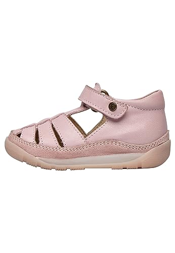 Falcotto LAGUNA VL NEW-Halb offene Sandalen aus Leder uns Veloursleder, Rosa 18 von Falcotto