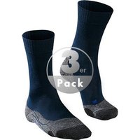 Falke Herren Socken blau Mikrofaser unifarben von Falke