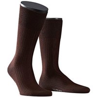 Falke Herren Socken braun Merinowolle unifarben von Falke