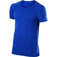 Falke Herren T-Shirt blau Mikrofaser unifarben von Falke