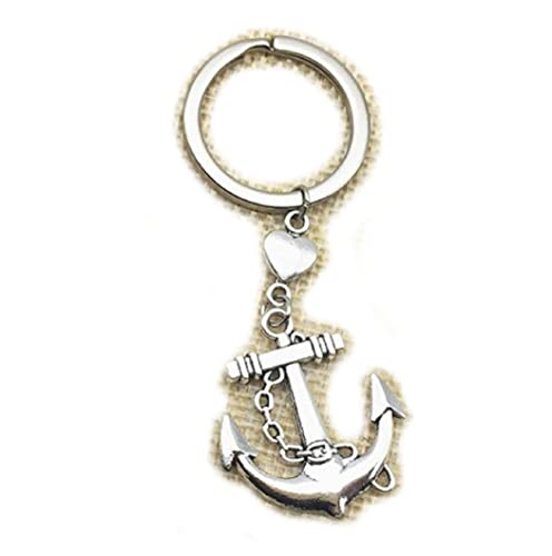 Anker Schlüsselanhänger 3cm Metall | Meer | Schiff | Geschenk | Männer | Dekoration | Damen | Herren | Käpitän | Seefahrt | Maritim von Familienkalender