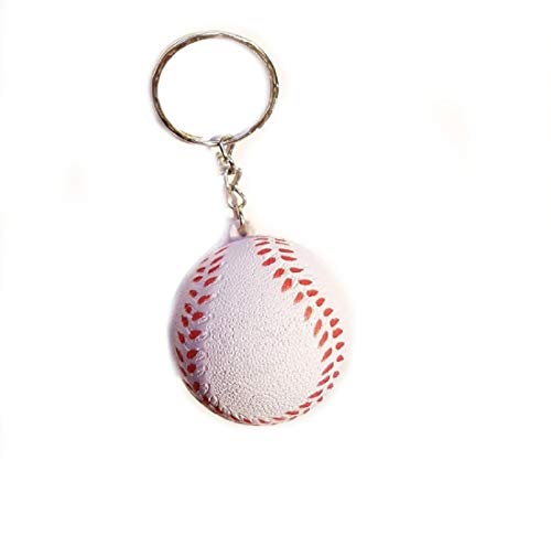 Familienkalender Baseball Ball Knautsch Schlüsselanhänger | Geschenk für Männer | Kinder | Sport | NBL | Ballsport | Spielzeug von Familienkalender