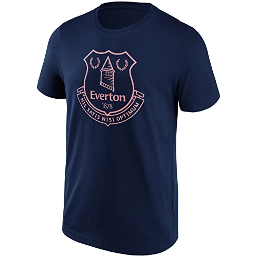 Everton FC EPL Premier League Fussball T-Shirt Value Mono Logo Graphic Navy blau L von Fanatics