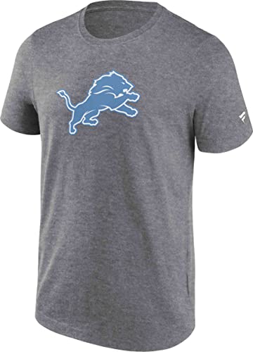 Fanatics NFL Crew Detroit Lions T-Shirt Herren grau/blau, XXL von Fanatics