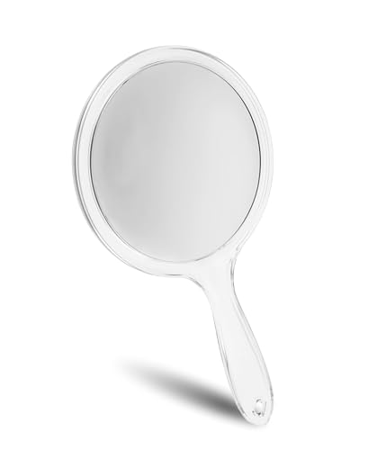 Fantasia Beauty Handspiegel mit 5-fach Vergrößerung – Schminkspiegel leicht & handlich, Ø 15 cm, ideal für Make-up, Rasur & Reisen – Kosmetikspiegel doppelseitig, robust & kompakt Fantasia Beauty Handspiegel mit 5-fach Vergrößerung – Schminkspiegel leicht & handlich, Ø 15 cm, ideal für Make-up, Rasur & Reisen – Kosmetikspiegel doppelseitig, robust & kompakt von Fantasia