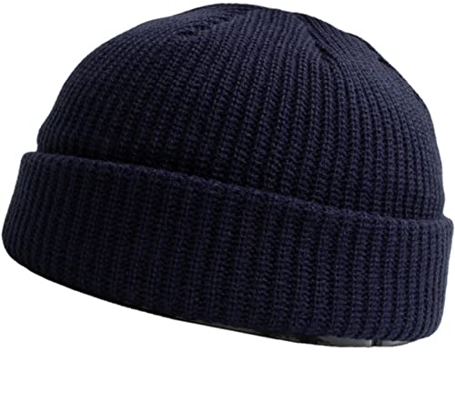 Faringoto Beanie Mütze Winter Outdoor Sport Geschenke Strumpffüller für Männer Frauen, Marineblau 01, Einheitsgröße von Faringoto