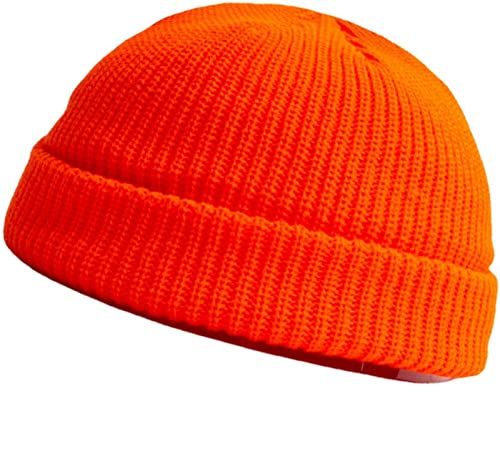 Faringoto Beanie Mütze Winter Outdoor Sport Geschenke Strumpffüller für Männer Frauen, Orange, Einheitsgröße von Faringoto