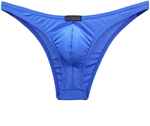 Faringoto Herren-Unterwäsche, G-String, Bikini-String, Herren-Tanga, niedrige Leibhöhe, Blau, X-Large von Faringoto