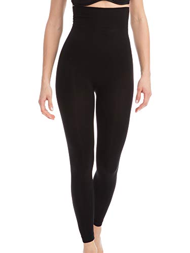 FarmaCell Sportleggins Damen Lang 609y – Gym Leggings Damen Schlankmachend, Figurformend, High Waist Leggings Damen Anti-Cellulite Und Modellierend, Kompressionsleggins Shaping(Schwarz, XL) von FarmaCell