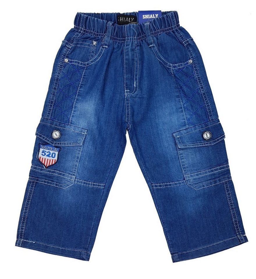 Fashion Boy Jeansbermudas Sommerjeans Bermuda, J409 von Fashion Boy