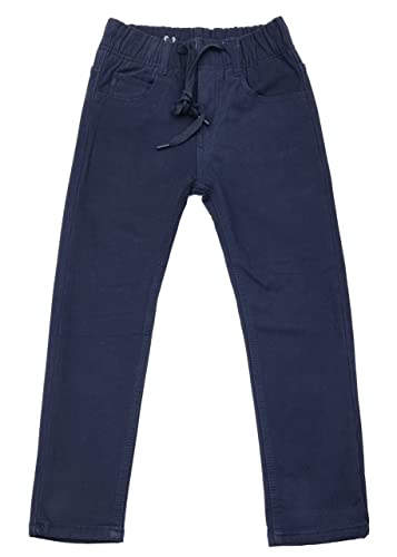 Fashion Boy Jungen Stretch Thermohose in dunkel Blau, Gr. 122/128, JTK102.8 von Fashion Boy